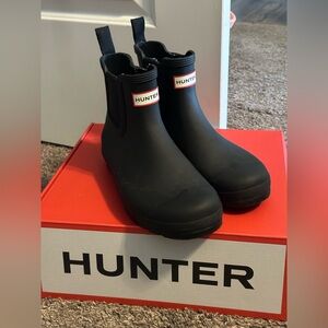 Hunter Black Rain Boots